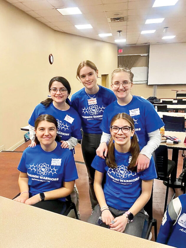Jocelyn Erb at Science Olympiad